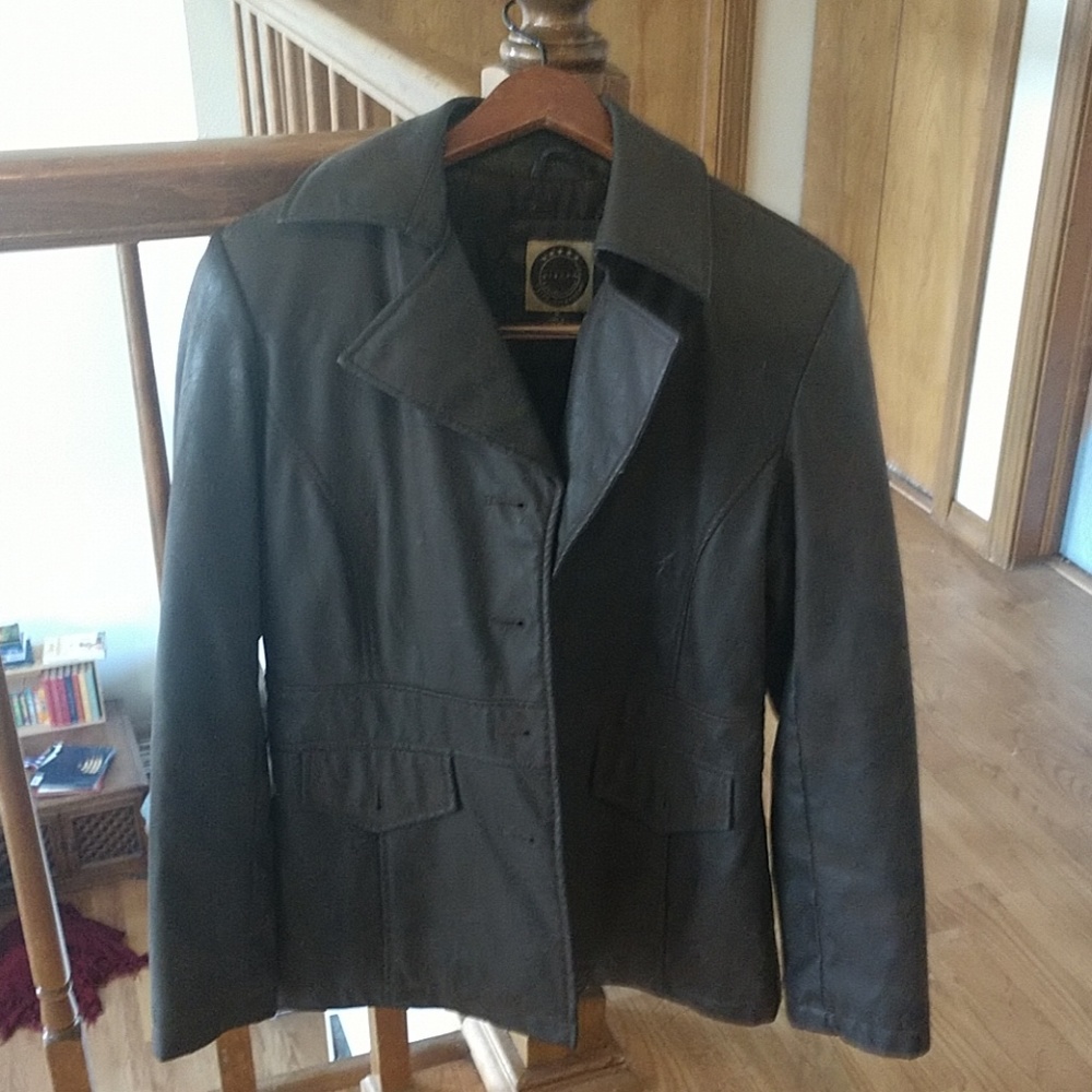 Leather jacket
